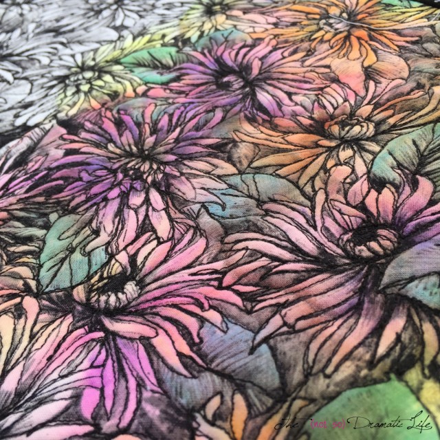 Fading Floral detail