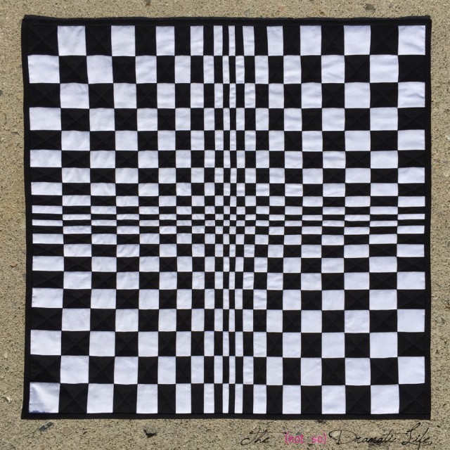 OpArt Quilt front view