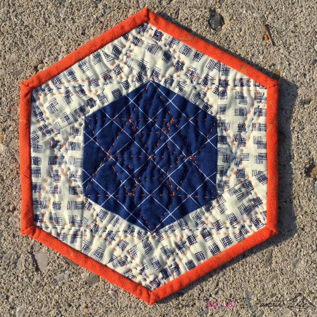 Sashiko Mini Quilt