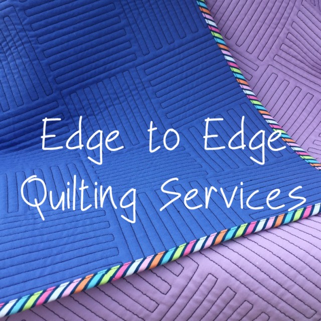 Edge to Edge Quilting Services