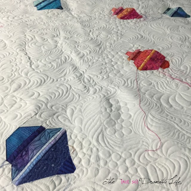 Baubles Quilted Process Shot