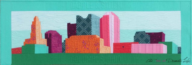 Quilted Columbus Skyline Row Mini