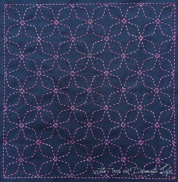 Sashiko Pillow Top