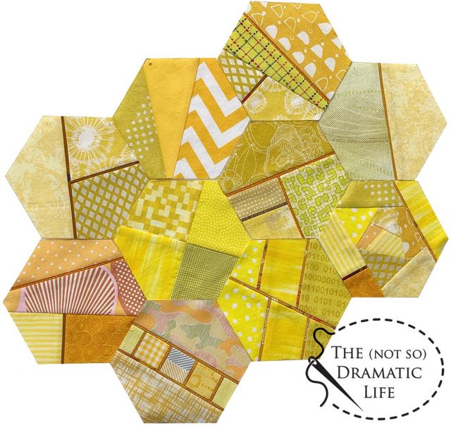 Quilt Inspiration: Free pattern day ! Hexagon quilts