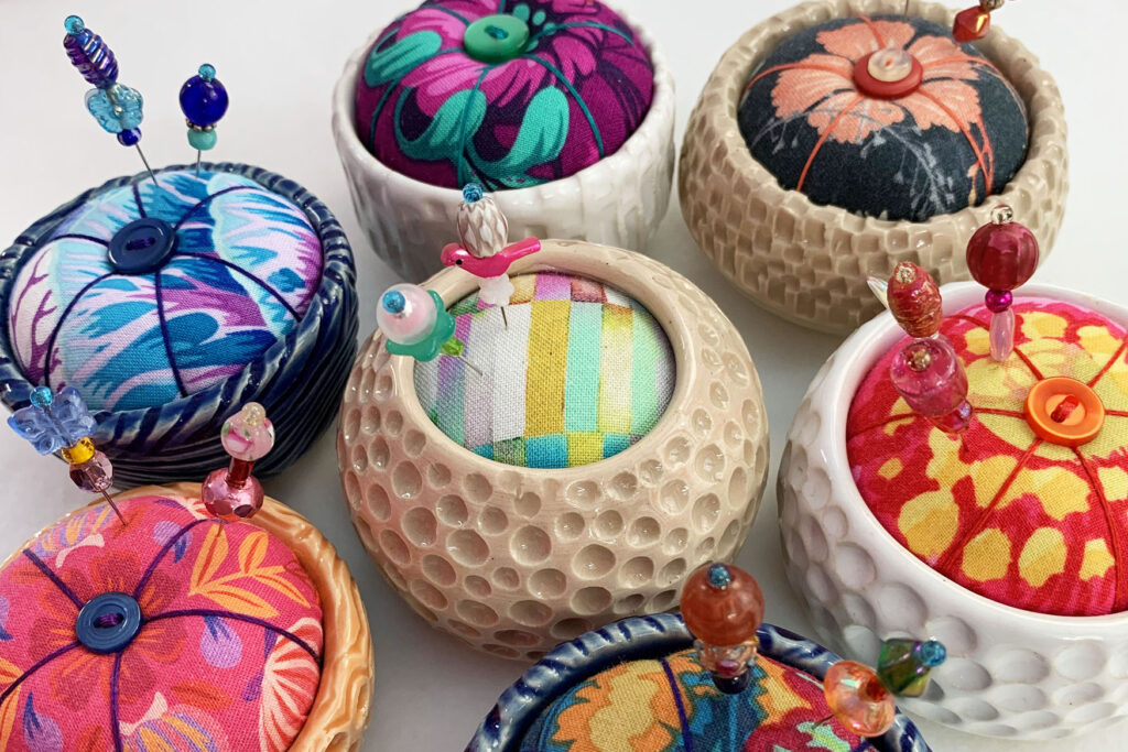 Act Fast to Capture One of These Eight Unique Hand Crafted Pin Cushions