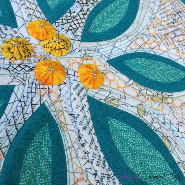 May Flower: Mini Quilt #21 – The (not so) Dramatic Life