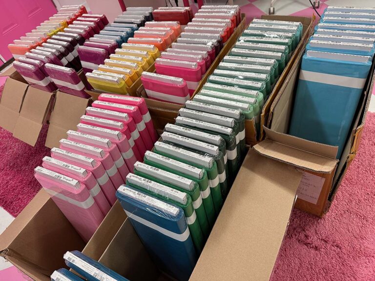 Quilt Packaging Do You Want a Glimpse Behind the Scenes? Packing Quilt Kits – The (not ...